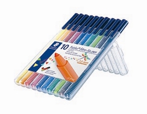 Staedtler Фиберпeн Triplus Color 1,0 мм ас (10)